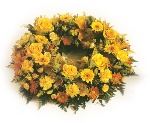 Yellow and Orange Wreath